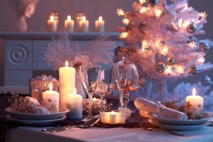 white-decoration-festive-candles-luxury-arrangement-banquet-holidays-elegant-new-year